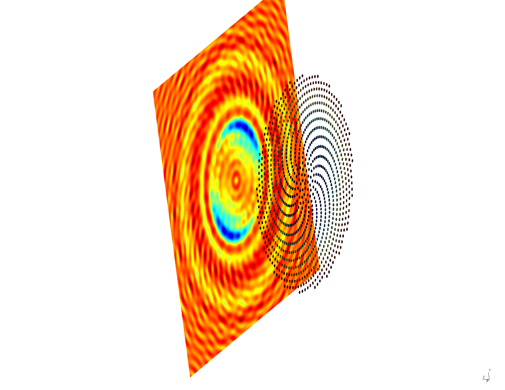 A1 Spiral diffraction pattern